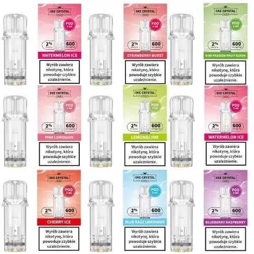 Wkłady/Liquid Crystal - Różne smaki